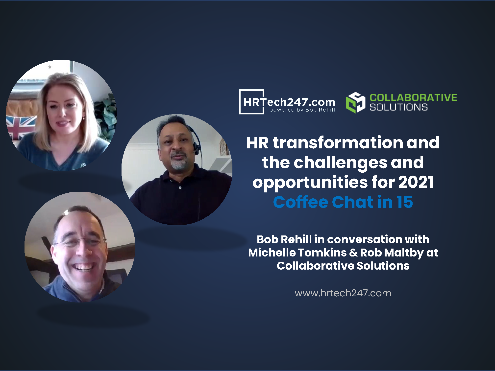 Coffee Chat Thumbnails - Collaborative solutions - HR Transformation Challenges